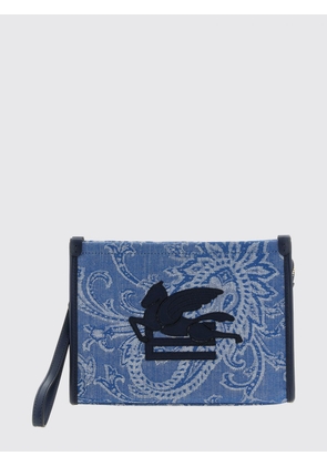 Clutch ETRO Woman color Blue