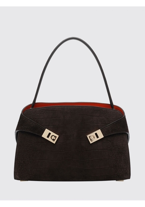 Shoulder Bag FERRAGAMO Woman color Brown