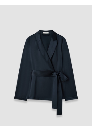 Archer Silk Satin Jacket - 44