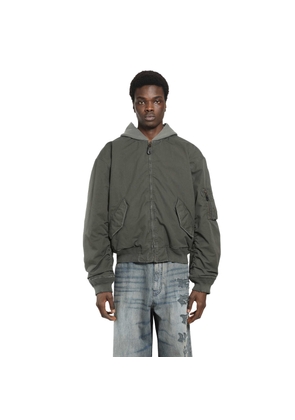 Hooded Standard Bomber Jacket