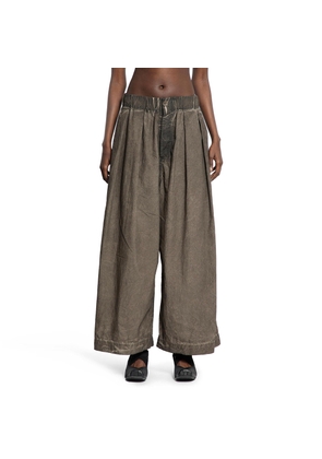 Poetic Pleated Cotton Trousers
