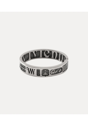 Vivienne Westwood Man. Lancelot Bangle Antique-platinum Antique-platinum Men