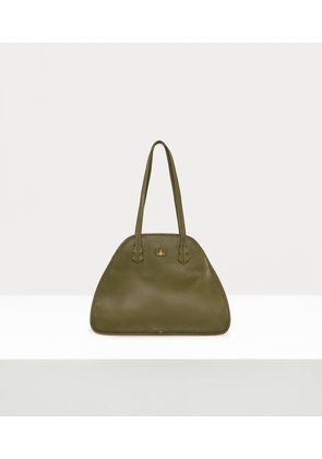 Vivienne Westwood Yasmina Small Handbag Aniline Leather Khaki