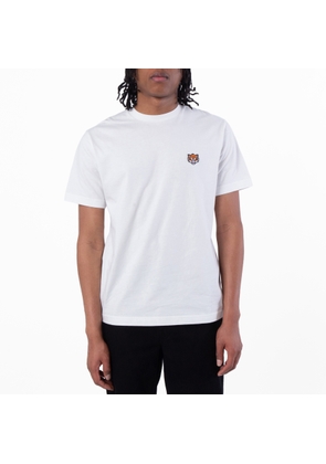 Kenzo Happy Tiger Short Sleeve Cotton T-Shirt