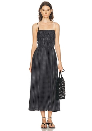 Solid & Striped The Delta Dress in Noir - Black. Size L (also in S).