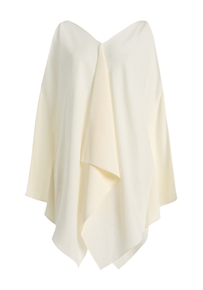 The Row Levon Silk Satin Top - Moda Operandi