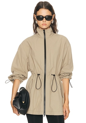 EAVES x Jasmine Tookes Luna Parka in Deep Khaki - Tan. Size L (also in S, XL, XS, XXS).