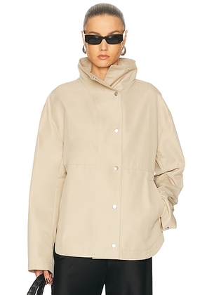 EAVES x Jasmine Tookes Remi Jacket in Khaki - Beige. Size L (also in S, XL, XS, XXS).
