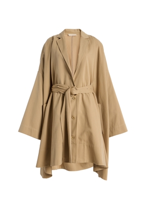 Ulla Johnson Margaux Belted Cotton-Twill Coat - Moda Operandi