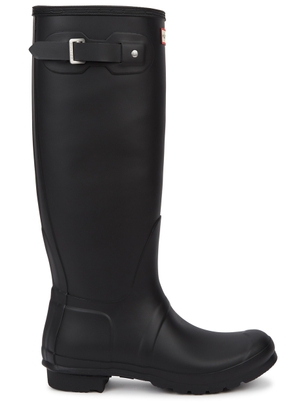 Hunter Original Tall Rubber Wellington Boots - Black - 3