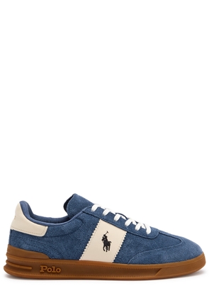Polo Ralph Lauren Aera Panelled Suede Sneakers - Navy - 6 (IT40 / UK6)