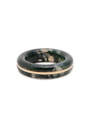 BY Pariah Essential Agate Stacking Ring - Green - 55 (55cm / S)