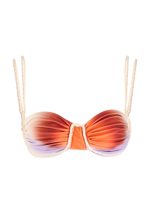 Baobab Lula Ruched Bikini top - Orange - L (UK14 / L)