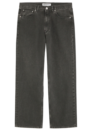 Our Legacy Third Cut Straight-leg Jeans - Black - 36 (W36 / XL)