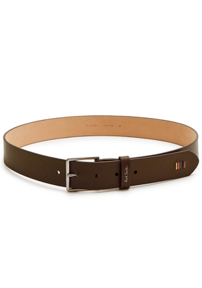 Paul Smith Leather Belt - Brown - 38 (W38 / Xxl)