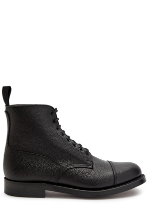 Grenson Shoe 3 Grained Leather Boots - Black - 10 (IT44 / UK10)