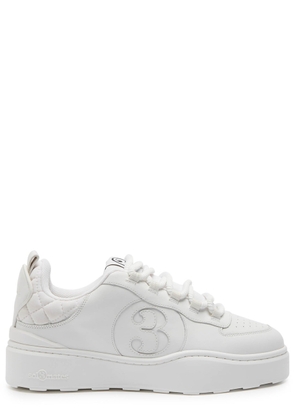 SOL3MATES 320s Panelled Leather Sneakers - White - 7 (IT41 / UK7)