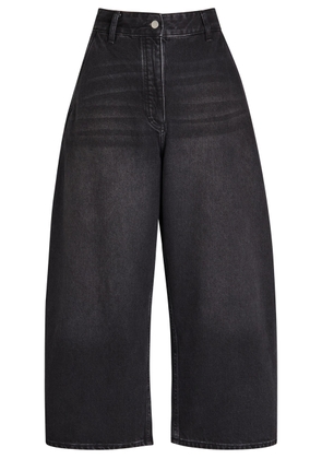 Studio Nicholson Chalco Barrel-leg Jeans - Black - 6 (UK6 / XS)