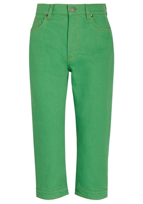 Versace Slim-leg Capri Jeans - Green - 26 (W26 / UK8 / S)