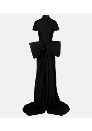David Koma Bow-detail gown