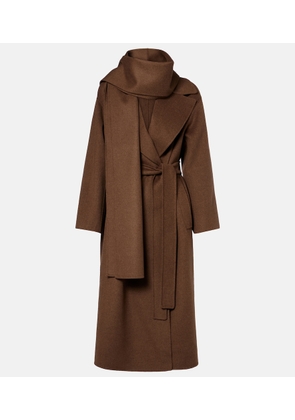 'S Max Mara Curoe virgin wool wrap coat