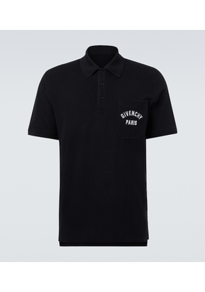 Givenchy Givenchy Paris cotton pique polo shirt
