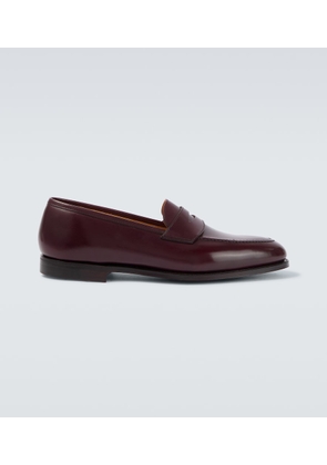 George Cleverley Bradley II leather penny loafers