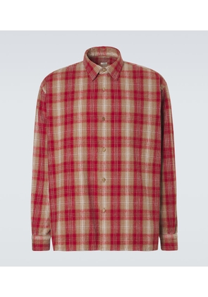 A.Presse Vintage cotton and silk twill shirt