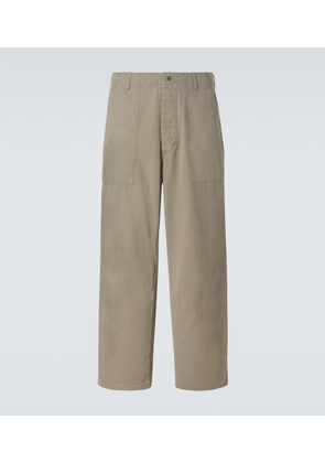 A.Presse Vintage cotton straight pants