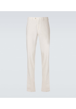 Loro Piana Carlo cotton-blend straight pants