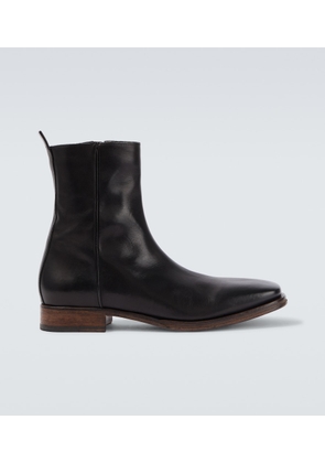 Acne Studios Bebe leather ankle boots
