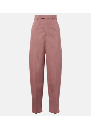Bottega Veneta Wool and linen-blend tapered pants