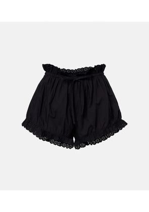 Posse Ezra broderie anglaise cotton shorts