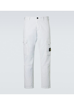 Stone Island Compass cotton twill cargo pants