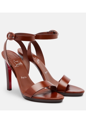 Christian Louboutin Fanny leather slingback sandals