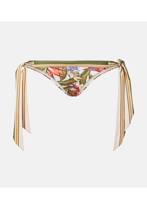Farm Rio Strilitzia floral bikini bottoms