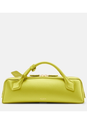 Alaia Le Teckel Small satin clutch