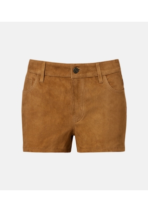 7 For All Mankind Suede shorts