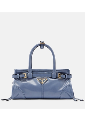 Prada Prada Bonnie Mini leather top-handle bag