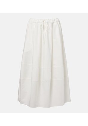 Polo Ralph Lauren Cotton poplin midi skirt