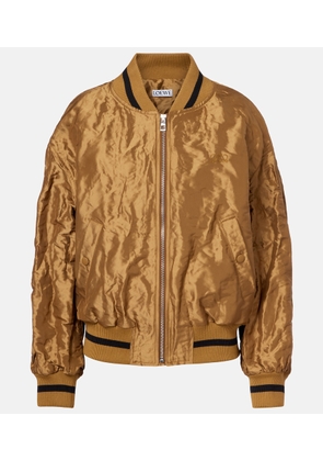 Loewe Taffeta bomber jacket