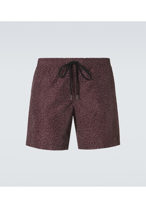 Brioni Printed swim trunks