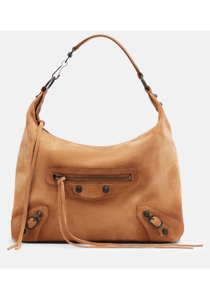Balenciaga Le City Small suede tote bag