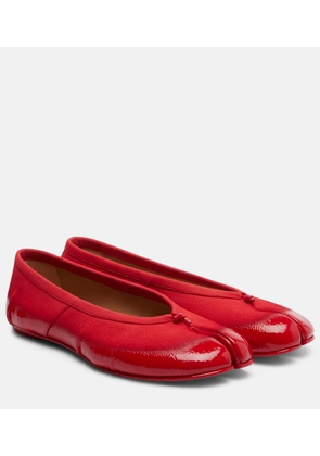 Maison Margiela Tabi patent leather ballet flats