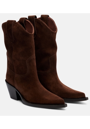 Paris Texas Dakota suede cowboy boots