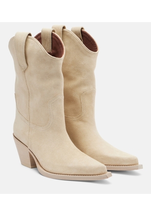 Paris Texas Dakota suede ankle boots