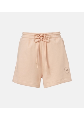 Adidas by Stella McCartney Logo cotton shorts