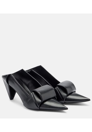Loewe Origami leather mules