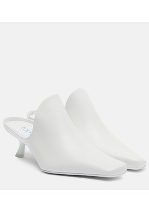 Loewe Emily leather mules