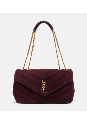 Saint Laurent Loulou Medium suede shoulder bag